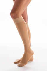 Couture Silver Knee High - Closed Toe