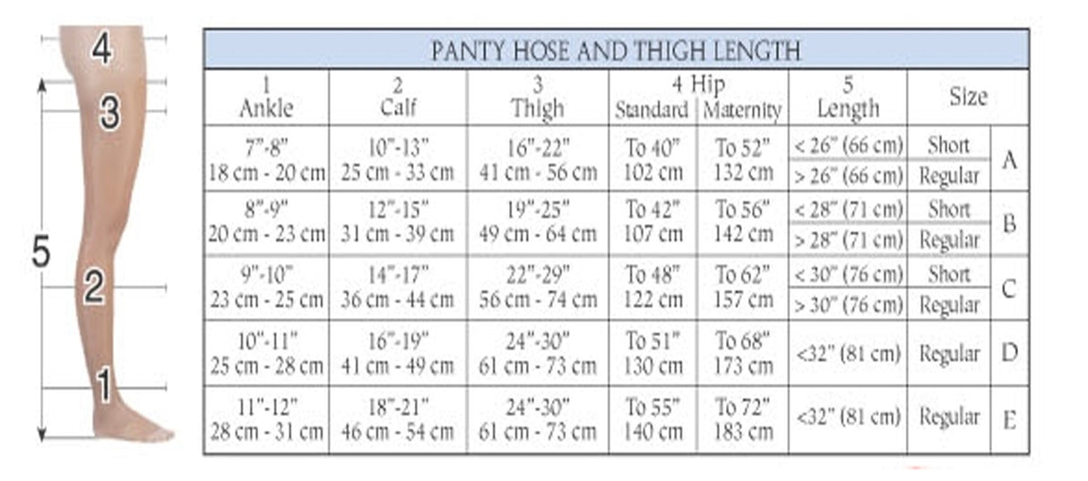 The Natural 30-40 mmHg Thigh High - Open Toe